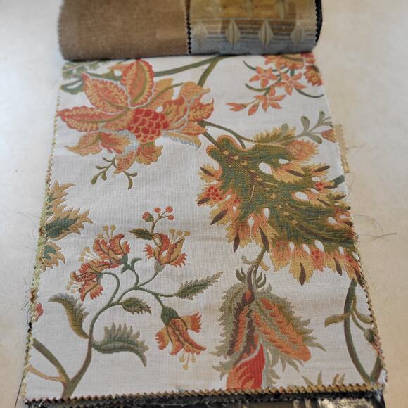 Fabric Sample Book Kasmir Fabric Prints Woven Solid by Color Quilting Blue Brown - Picture 7 of 16